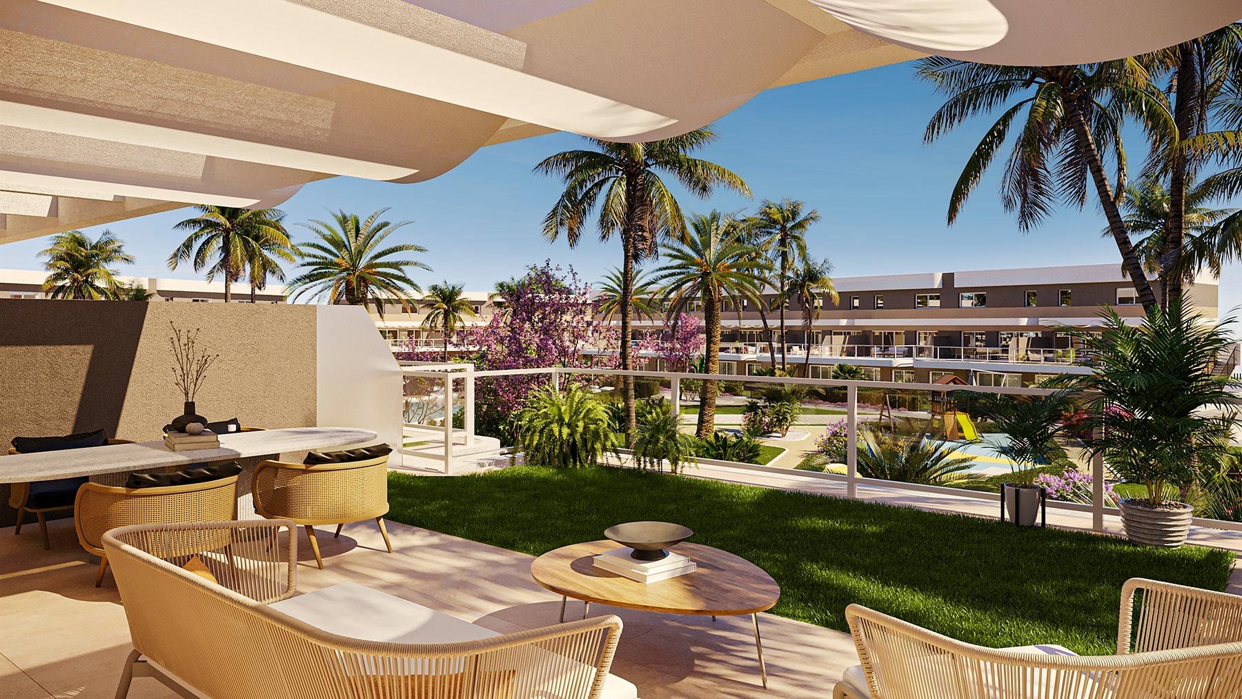 Huoneisto Alicante, Espanja 2 makuuhuonetta, 81 m2 No. 154754