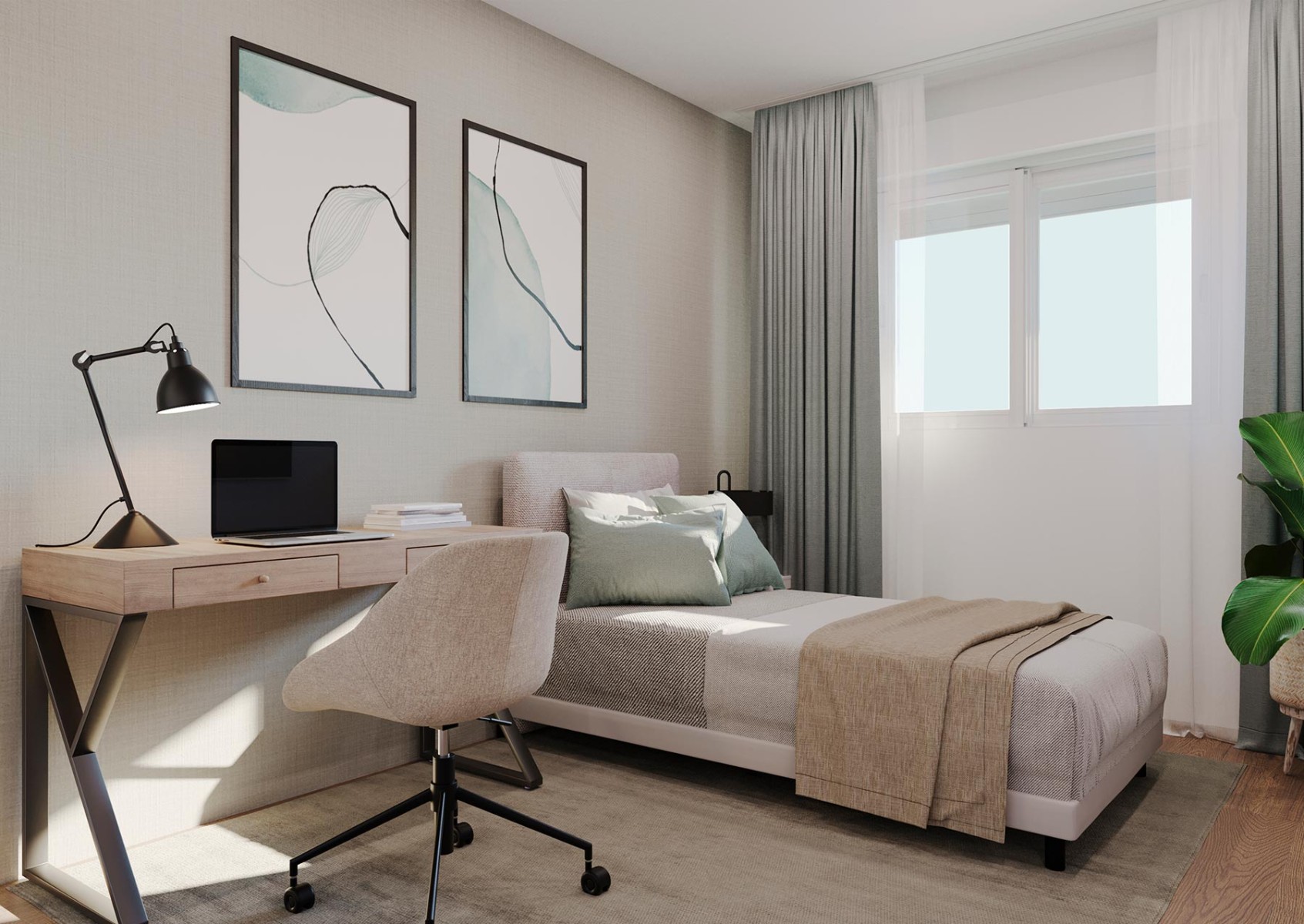 Huoneisto Alicante, Espanja 2 makuuhuonetta, 81 m2 No. 154754