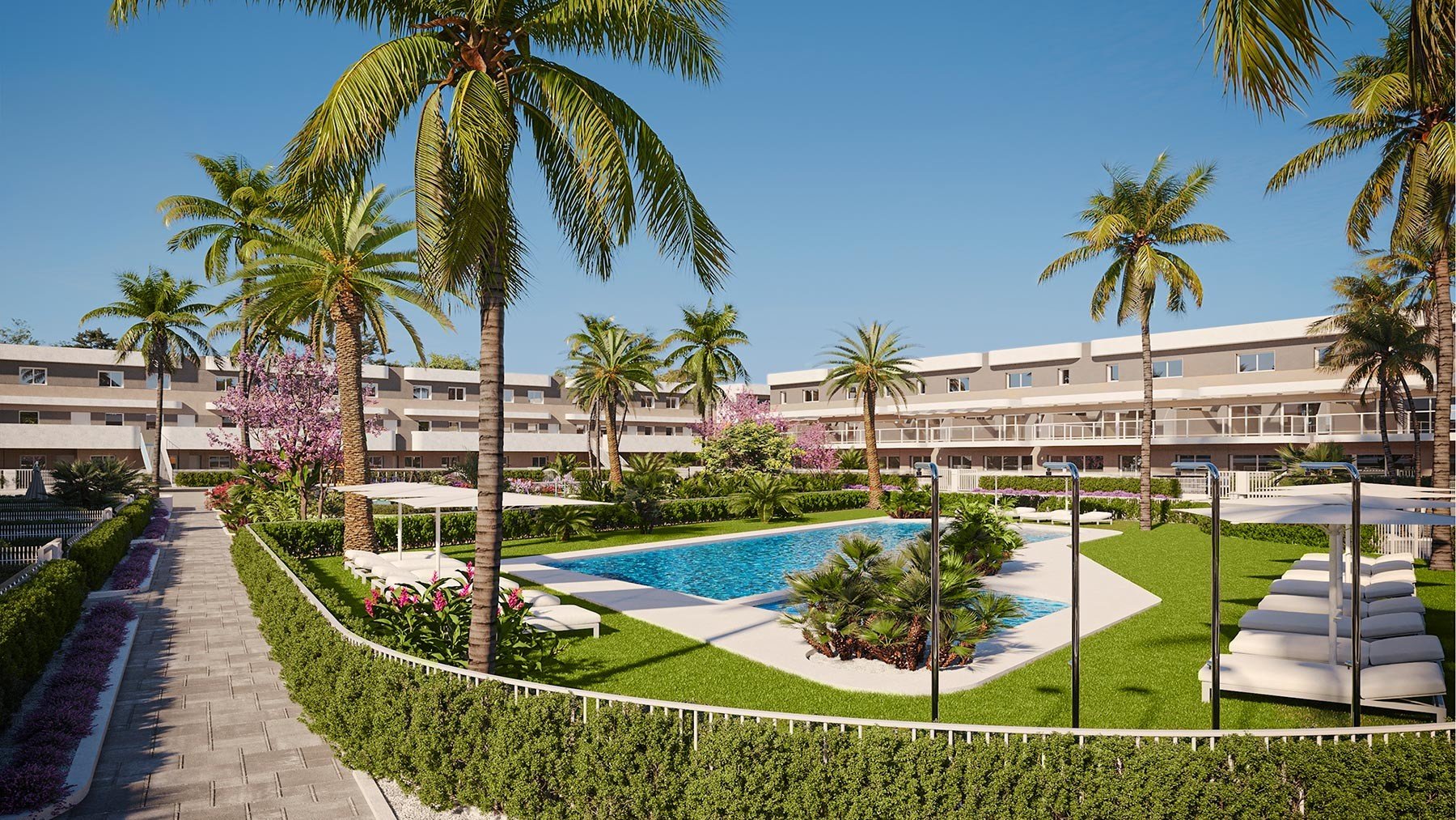 Huoneisto Alicante, Espanja 2 makuuhuonetta, 81 m2 No. 154754
