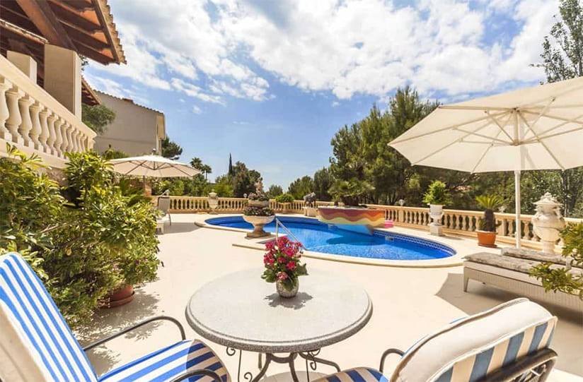 Villa i Costa De La Calma, Mallorca, Spanien 4 sovrum, 464 kvm. Nr. 147784