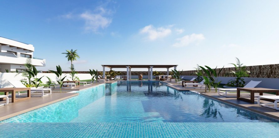 Квартира в Лос-Алькасарес, Мурсия, Испания 2 спальни, 67м2 №148718