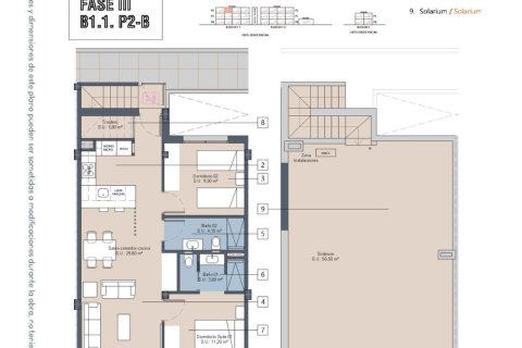 Продажа квартиры в Лос-Алькасарес, Мурсия, Испания 2 спальни, 67м2 №148718 - фото 25