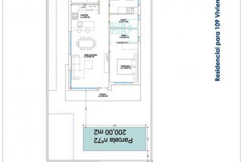 Huvila myytävänä Torrevieja, Alicante, Espanja, 3 makuuhuonetta, 83 m2 No. 116506 - kuva 20