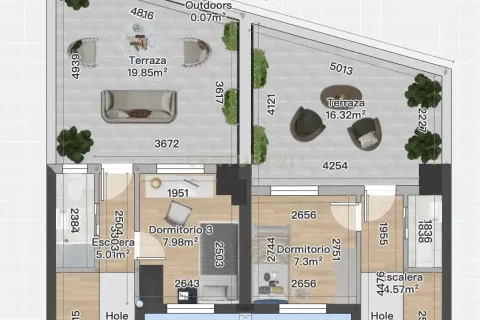 House in Sabadell, Barcelona, Spain 3 bedrooms, 191 sq.m. No. 186356