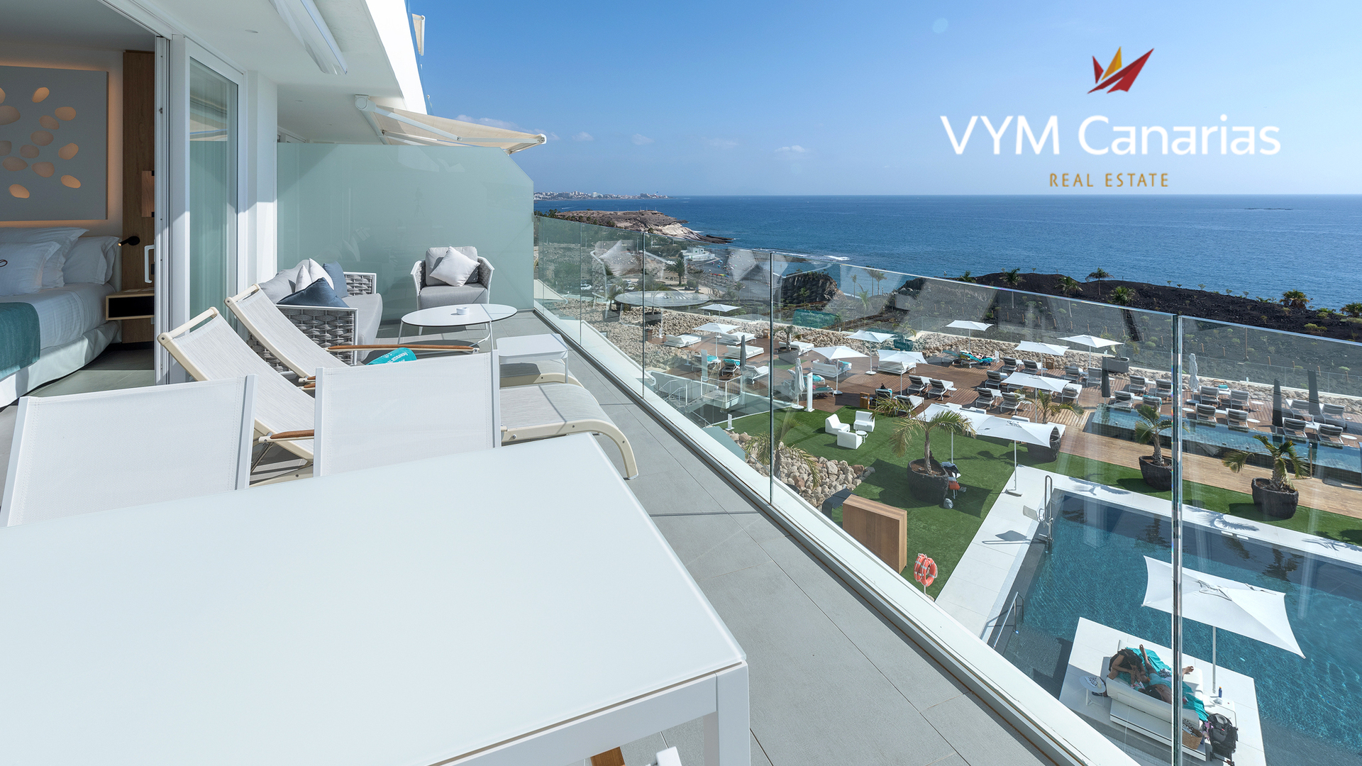 Lägenhet i La Caleta, Ibiza, Spanien 1 sovrum, 65 kvm. Nr. 173988