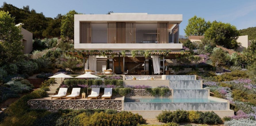 Hus i Tamariu, Girona, Spanien 5 sovrum, Nr. 140786