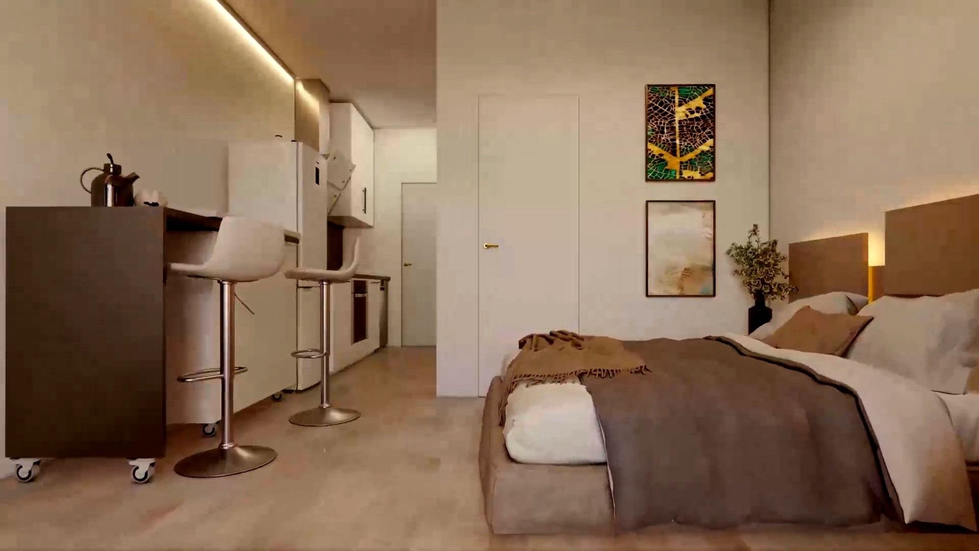 Huoneisto Torrevieja, Alicante, Espanja 1 makuuhuone, 35 m2 No. 147746