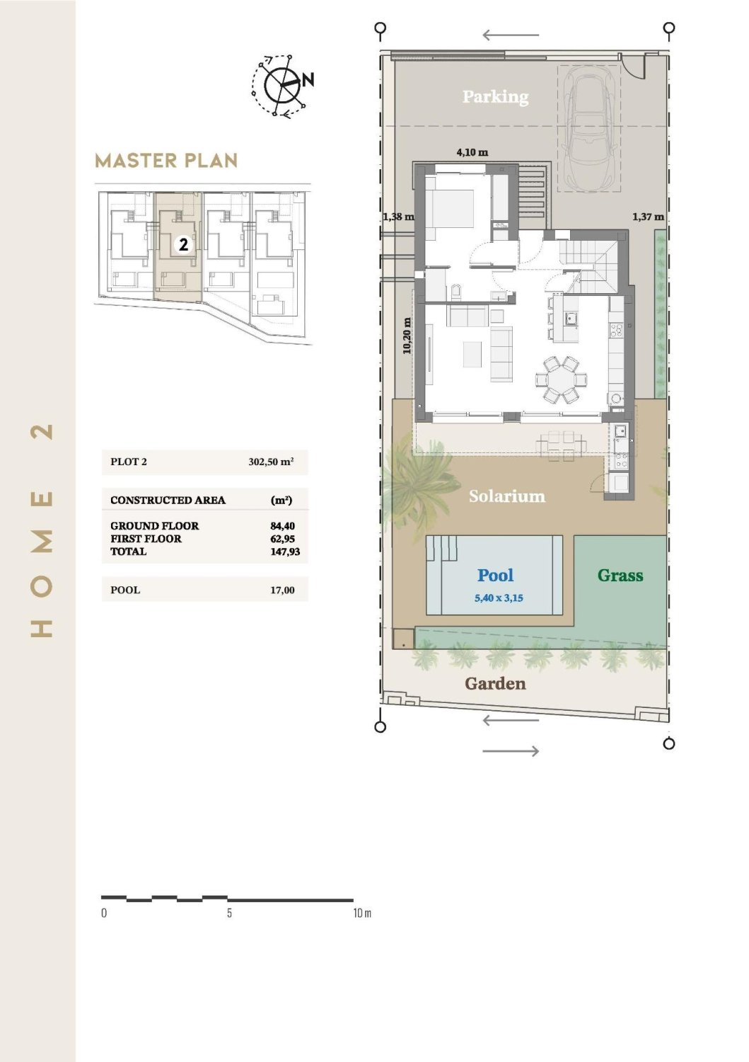 Villa en San Javier, Murcia, España 3 dormitorios, 147 m2 No. 143382