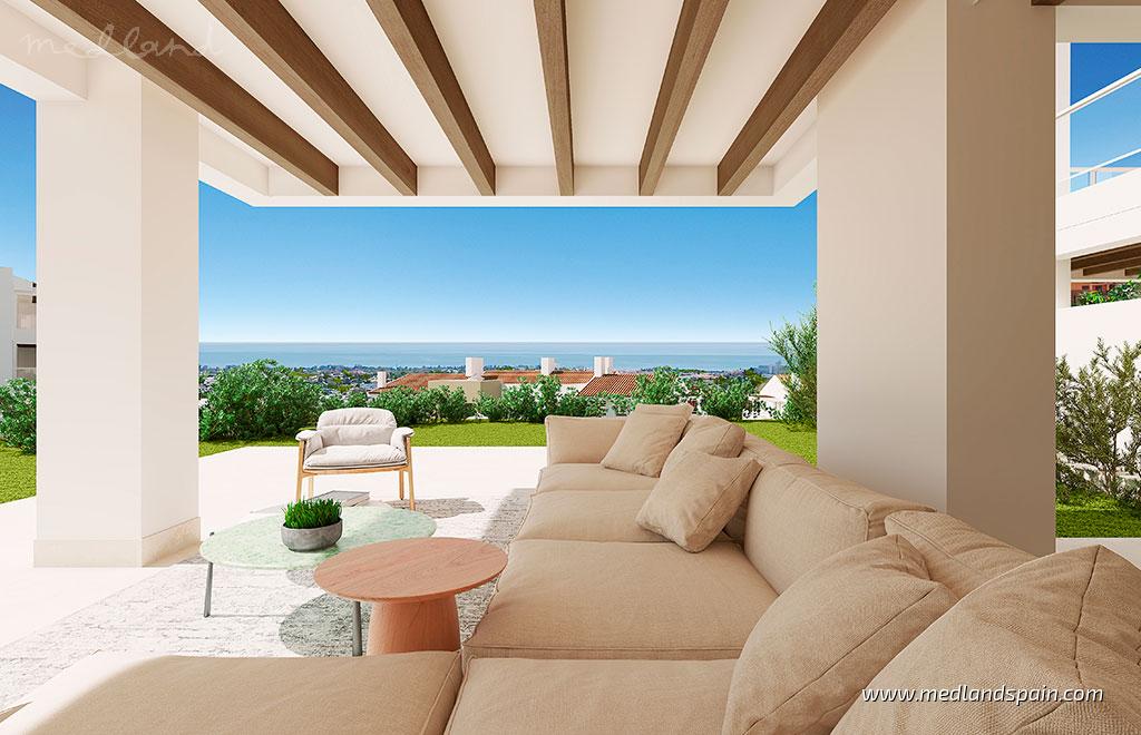 Lägenhet i Benahavis, Malaga, Spanien 2 sovrum, 103 kvm. Nr. 105346
