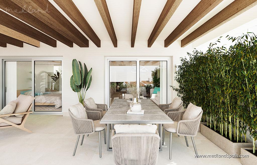 Lägenhet i Benahavis, Malaga, Spanien 2 sovrum, 103 kvm. Nr. 105346
