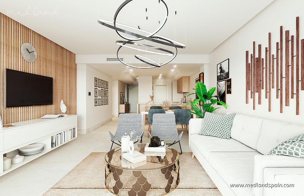 Lägenhet i Benahavis, Malaga, Spanien 2 sovrum, 103 kvm. Nr. 105346