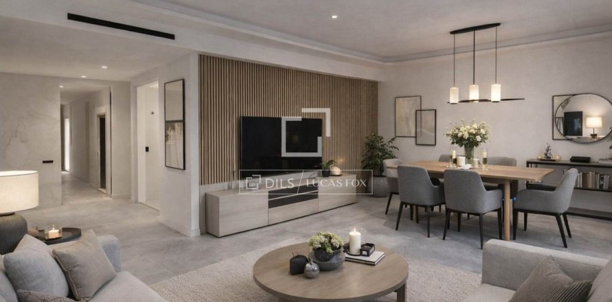 Lägenhet i Barcelona, Spanien 3 sovrum, 149 kvm. Nr. 161355