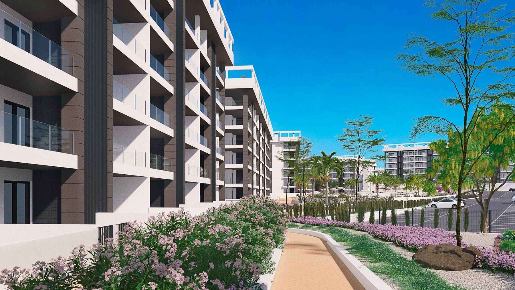 Apartment in Torrevieja, Alicante, Spain 2 bedrooms, 66 sq.m. No. 76909