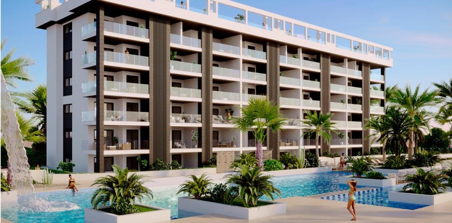 Lägenhet Torrevieja, Alicante, Spanien 2 sovrum, 66 kvm. Nr. 76909