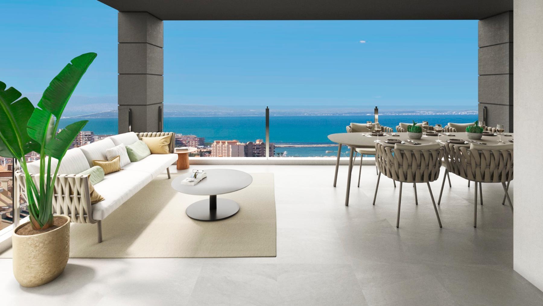 Apartment in Torrevieja, Alicante, Spain 2 bedrooms, 66 sq.m. No. 76909