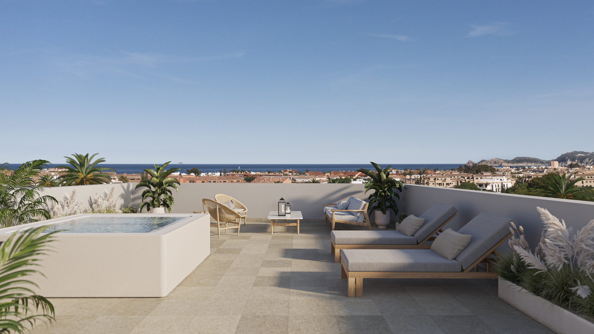 Bungalow i Javea, Alicante, Spanien 3 sovrum, 141 kvm. Nr. 136652