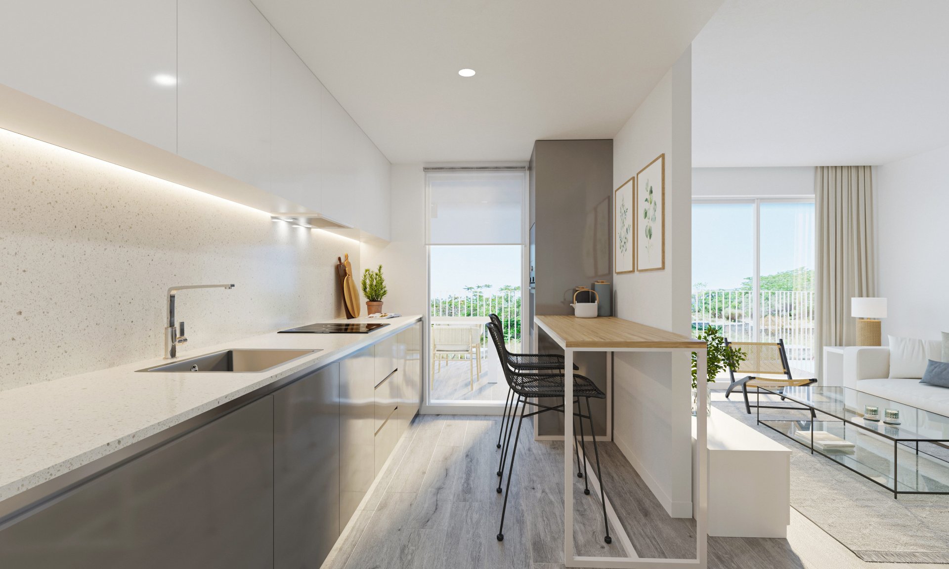 Bungalow i Javea, Alicante, Spanien 3 sovrum, 141 kvm. Nr. 136652