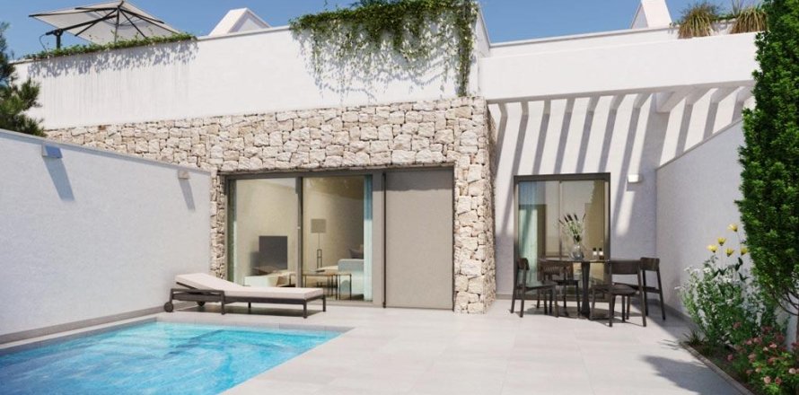 Villetta a schiera a Pilar de la Horadada, Alicante, Spagna 3 camere da letto, 83 mq. N° 155256