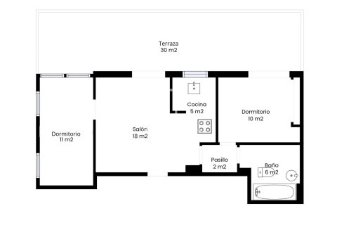 Penthouse à vendre à Sitges, Barcelona, Espagne, 2 chambres, 57 m2 No. 161396 - photo 26