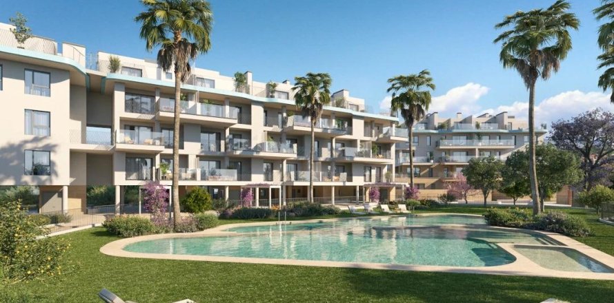 Huoneisto Villajoyosa, Alicante, Espanja 2 makuuhuonetta, 76 m2 No. 190991