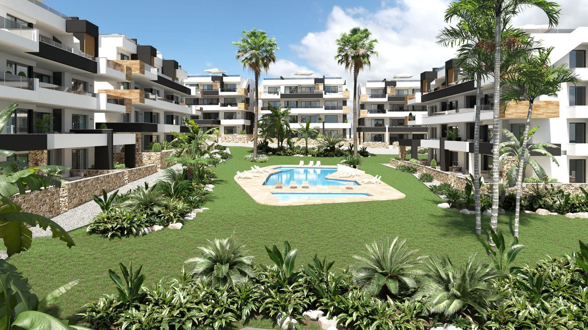 Lägenhet i Alicante, Spanien 2 sovrum, 70 kvm. Nr. 111325
