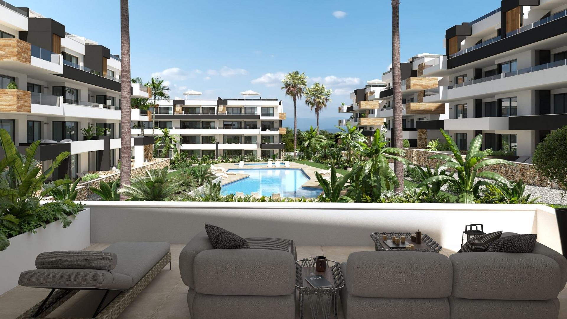 Lägenhet i Alicante, Spanien 2 sovrum, 70 kvm. Nr. 111325