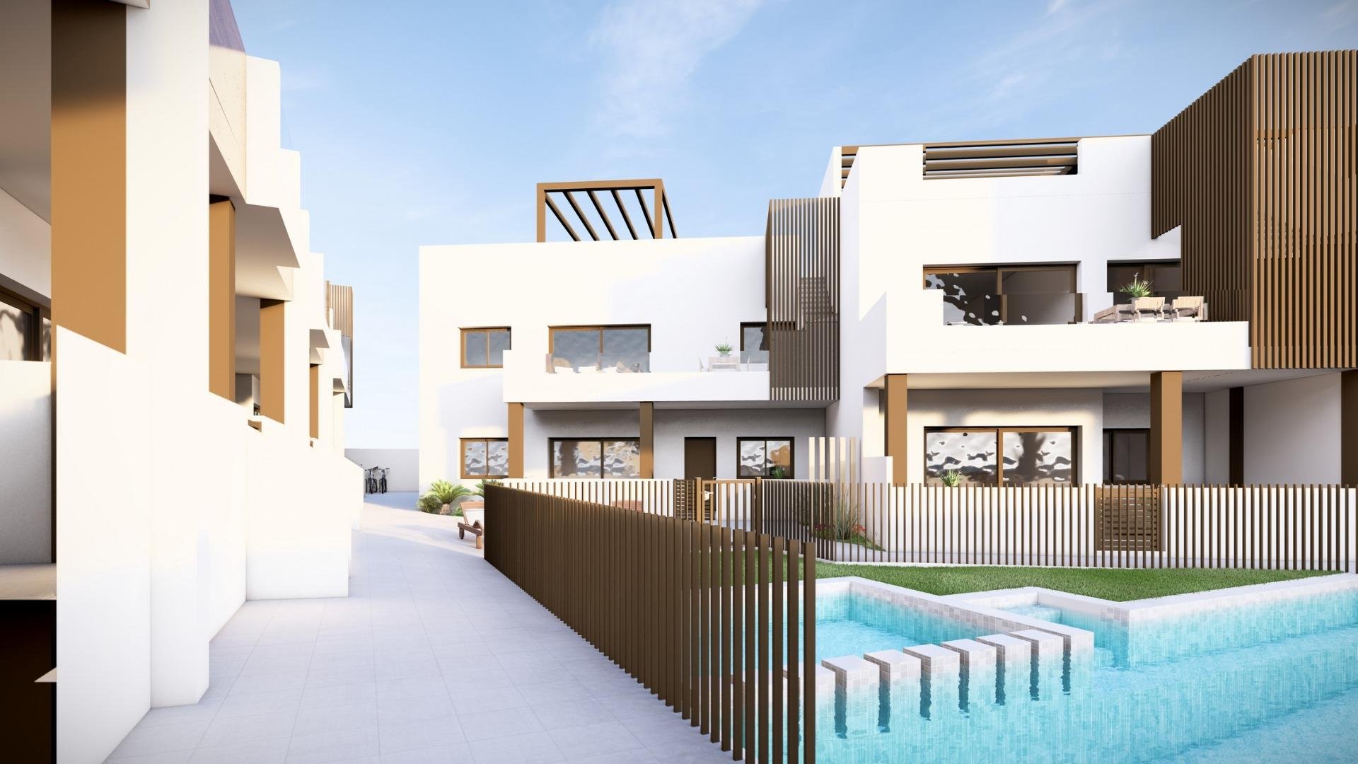 Bungalowi Pilar de la Horadada, Alicante, Espanja 3 makuuhuonetta, 82 m2 No. 111328