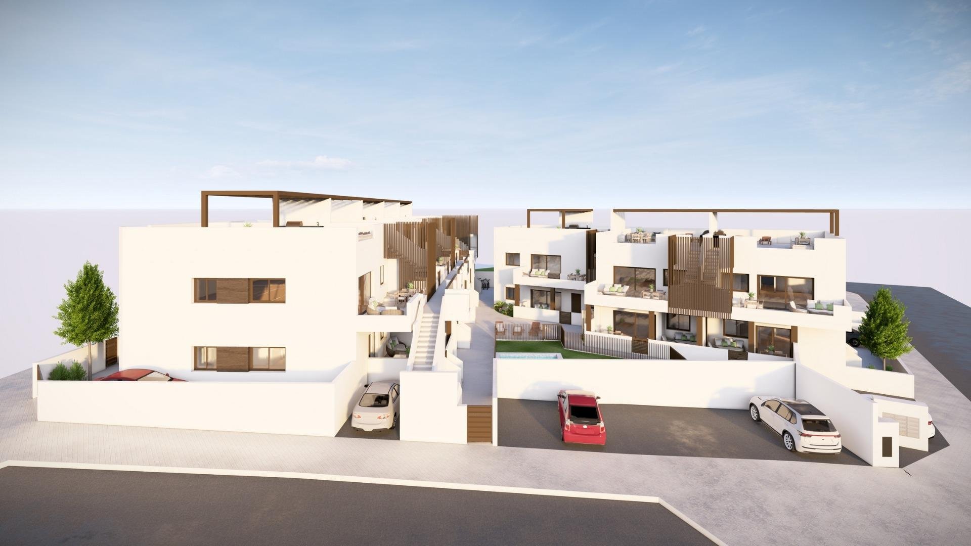 Bungalowi Pilar de la Horadada, Alicante, Espanja 3 makuuhuonetta, 82 m2 No. 111328