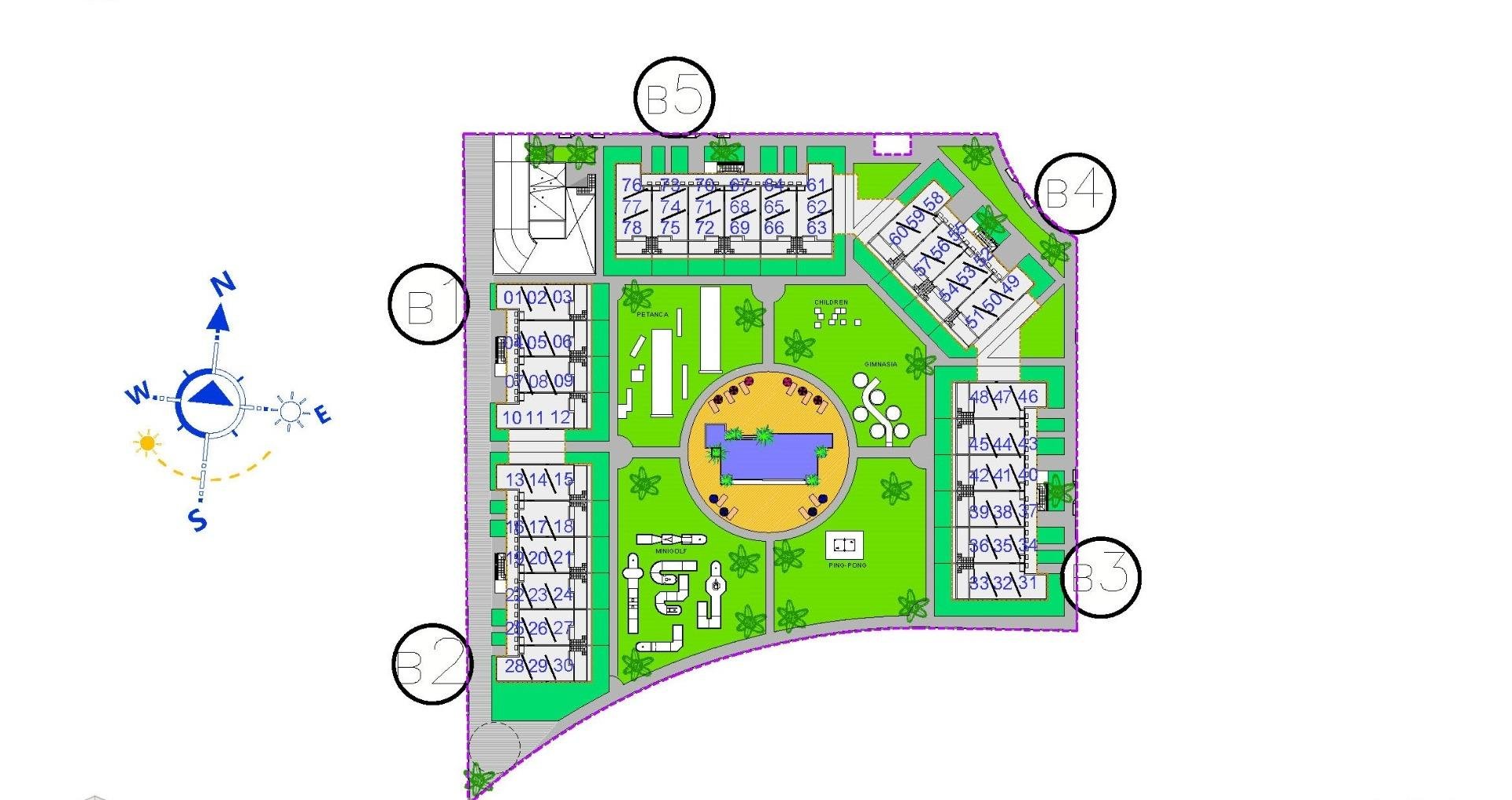 Apartament w Guardamar del Segura, Alicante, Hiszpania 3 sypialnie, 81 mkw. nr 111320