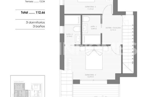 Lägenhet till salu i Benejuzar, Alicante, Spanien 3 sovrum, 111 kvm. Nr. 155878 - foto 9