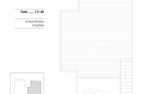 Lägenhet till salu i Benejuzar, Alicante, Spanien 3 sovrum, 111 kvm. Nr. 155878 - foto 13