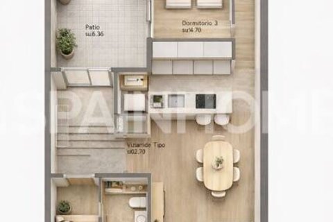 Продажа квартиры в Гуардамар-дель-Сегура, Аликанте, Испания 3 спальни, 103м2 №155880 - фото 13