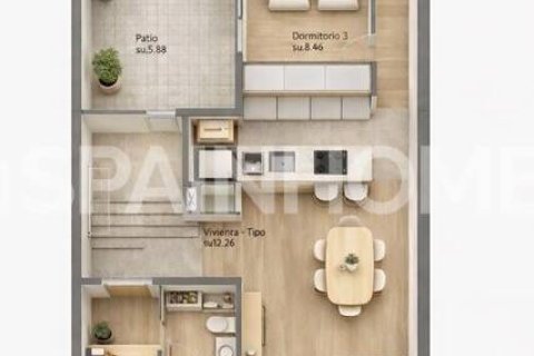 Продажа квартиры в Гуардамар-дель-Сегура, Аликанте, Испания 3 спальни, 103м2 №155880 - фото 15