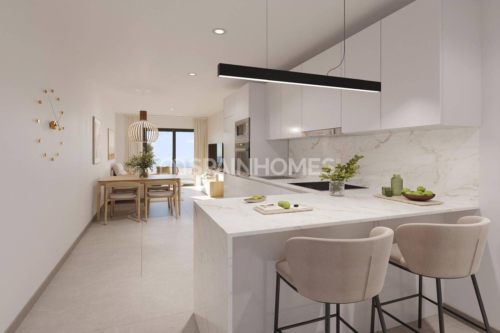 Apartament w Torrevieja, Alicante, Hiszpania 3 sypialnie, 92 mkw. nr 149660