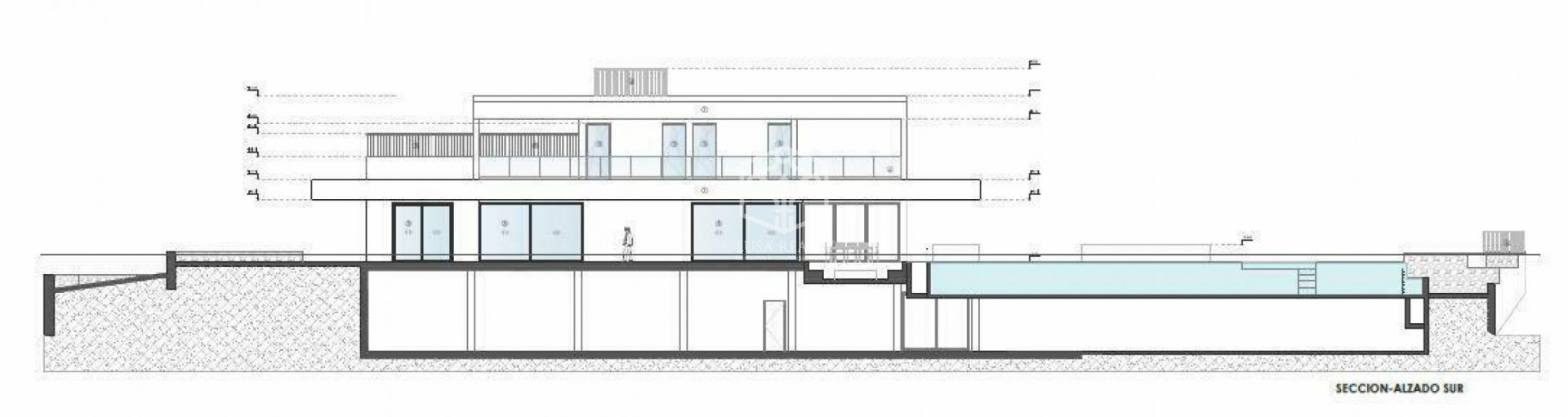 Villa in Adeje, Tenerife, Spanien 3 Schlafzimmer, 1427 m2 Nr. 100260