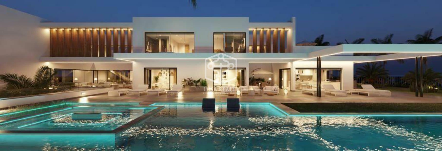 Villa in Adeje, Tenerife, Spanien 3 Schlafzimmer, 1427 m2 Nr. 100260