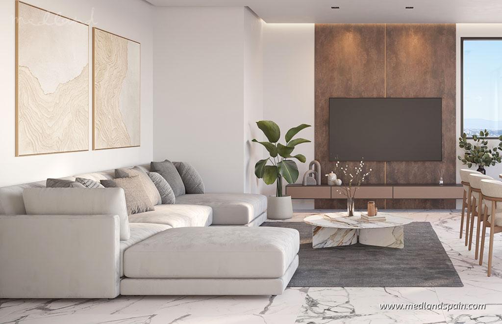 Apartament w Estepona, Malaga, Hiszpania 3 sypialnie, 229 mkw. nr 108678