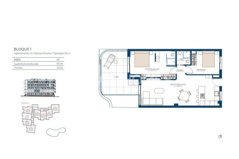 Wohnung zum Verkauf in Murcia, Spanien 2 Schlafzimmer, 87 m2 Nr. 156187 - Foto 10
