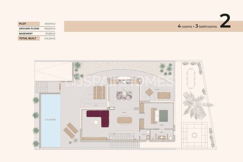 Willa w Algorfa, Alicante, Hiszpania 4 sypialnie, 106 mkw. nr 146460 – zdjęcie 25