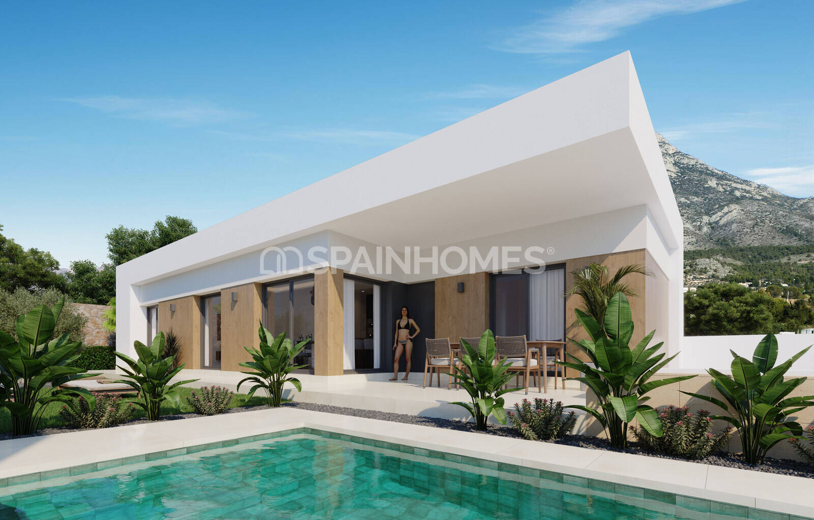 Huvila Finestrat, Alicante, Espanja 4 makuuhuonetta, 142 m2 No. 146462