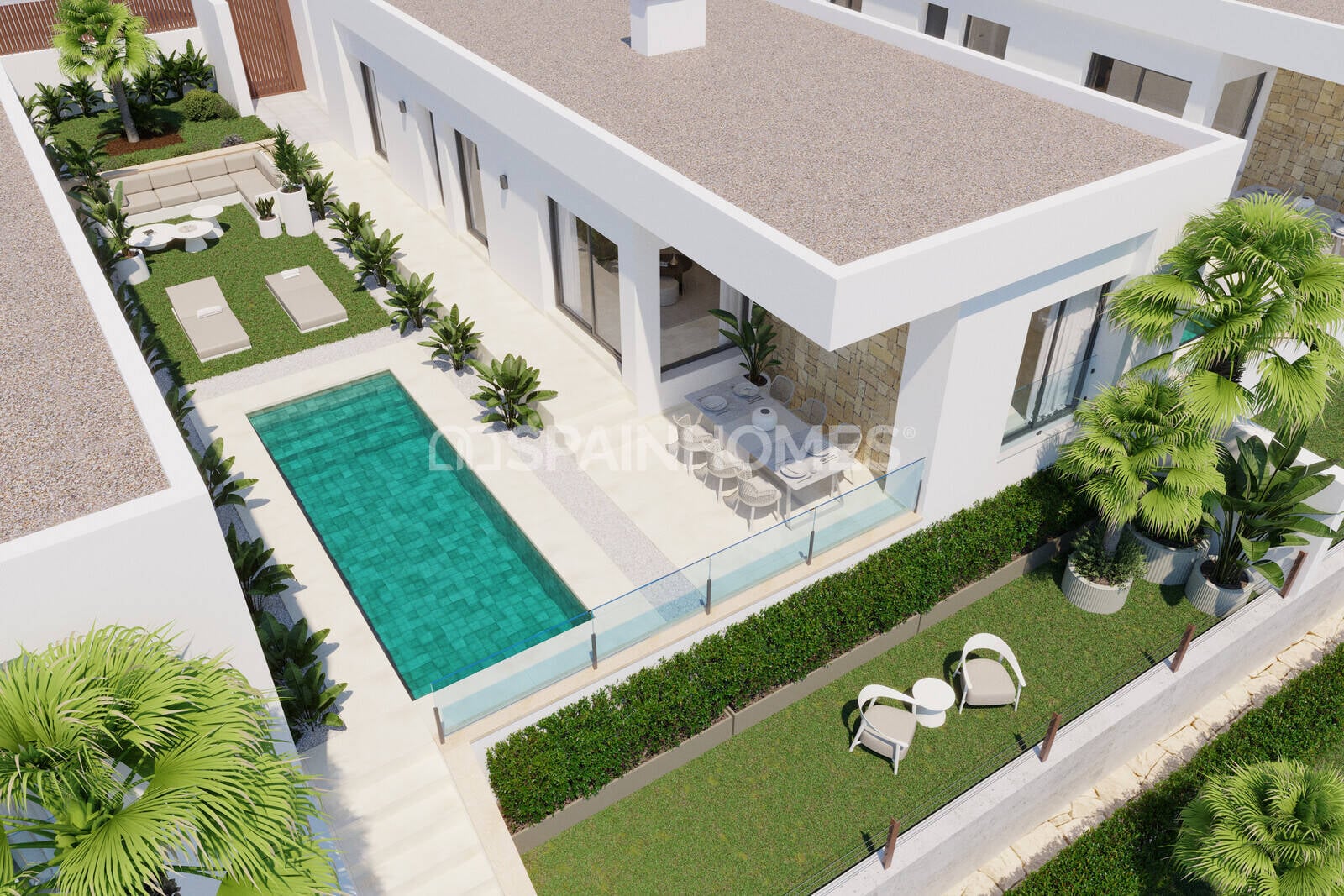 Villa i Finestrat, Alicante, Spanien 3 sovrum, 94 kvm. Nr. 146461