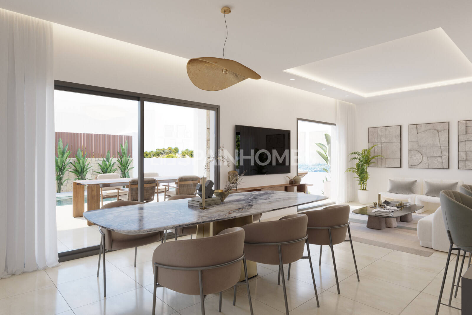 Villa i Finestrat, Alicante, Spanien 3 sovrum, 94 kvm. Nr. 146461