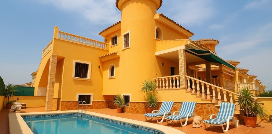 Villa in Algorfa, Alicante, Spain 5 bedrooms, 151 sq.m. No. 143799