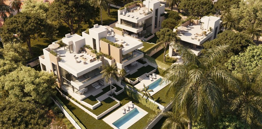 Willa w Marbella, Malaga, Hiszpania 4 sypialnie, 454 mkw. nr 136845