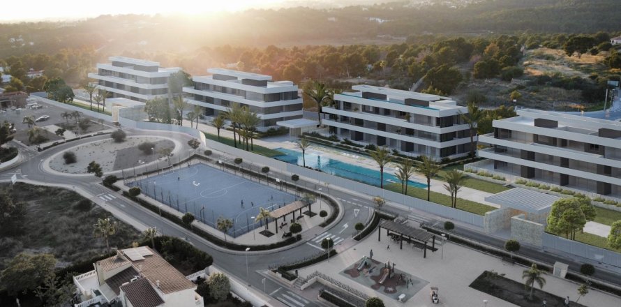 Huoneisto La Nucia, Alicante, Espanja 2 makuuhuonetta, 80 m2 No. 142255