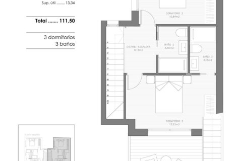 Huoneisto myytävänä Benejuzar, Alicante, Espanja, 3 makuuhuonetta, 111 m2 No. 152172 - kuva 8