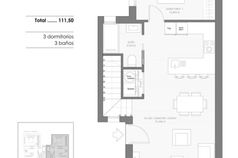 Huoneisto myytävänä Benejuzar, Alicante, Espanja, 3 makuuhuonetta, 111 m2 No. 152172 - kuva 7