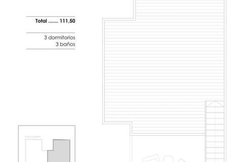 Huoneisto myytävänä Benejuzar, Alicante, Espanja, 3 makuuhuonetta, 111 m2 No. 152172 - kuva 9