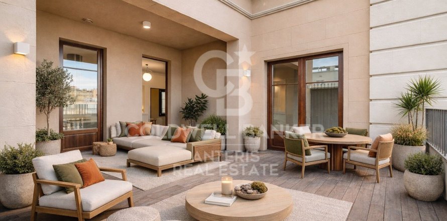 Penthouse in Barcelona, Spain 2 bedrooms, 90 sq.m. No. 156977