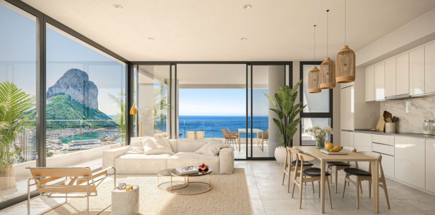 Attico a Calpe, Alicante, Spagna 3 camere da letto, 129 mq. N° 171611
